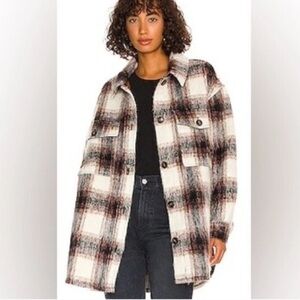 Sanctuary plaid shacket